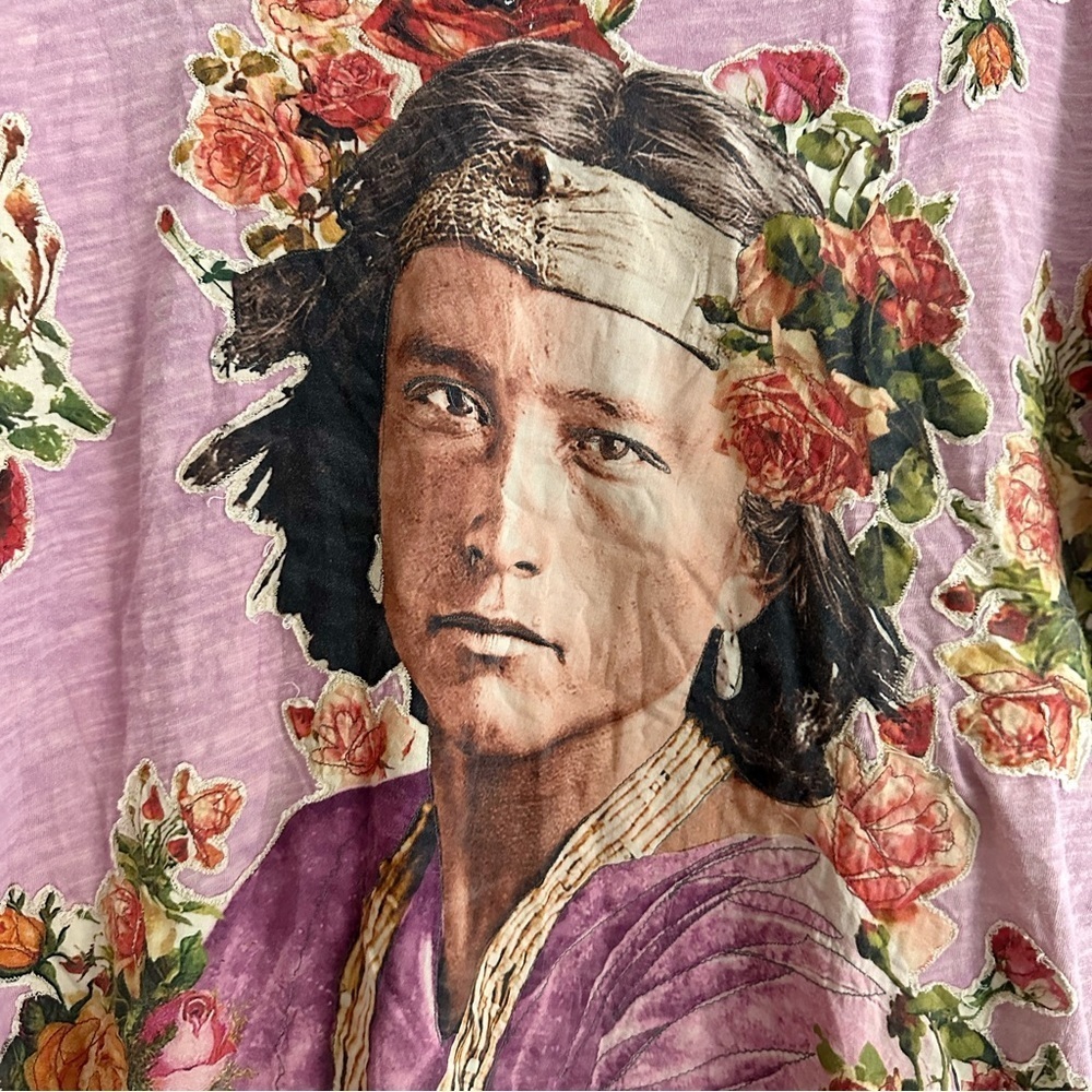Magnolia Pearl Sold Out Limited Appliqué Navajo Warrior NWT - Picture 3 of 7